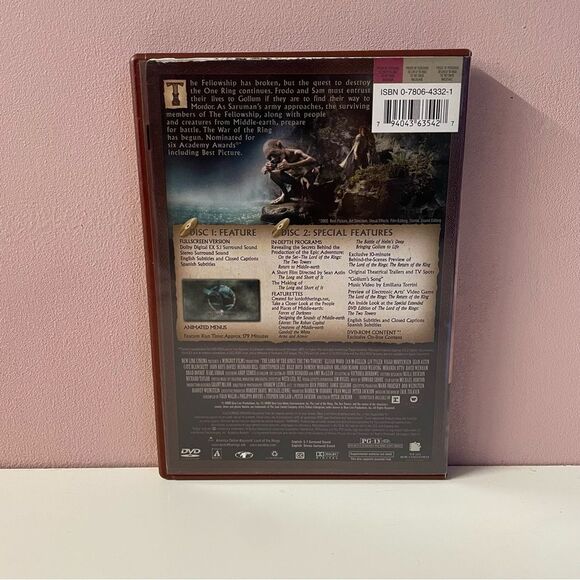 The Lord of the Rings: The Two Towers & The Return of the King DVD - Picture 4 of 10